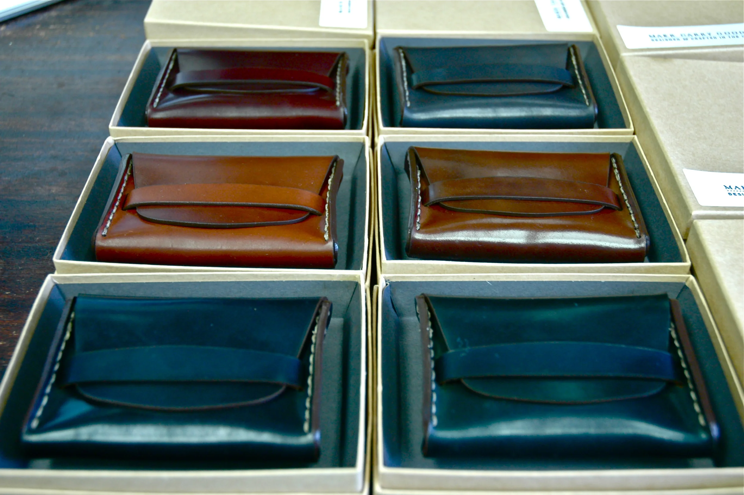 Restock - Makr Flap Wallet — Horween Leather Co.